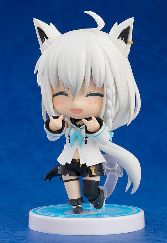 Nendoroid Hololive Production Shirakami Fubuki Pohyblivá figurka z plastu v měřítku, malovaná
