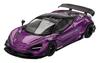 MINI GT Scale McLaren 720S Purple Finished Model 1/64 LBWorks (Left-Hand Drive) MGT00841-L