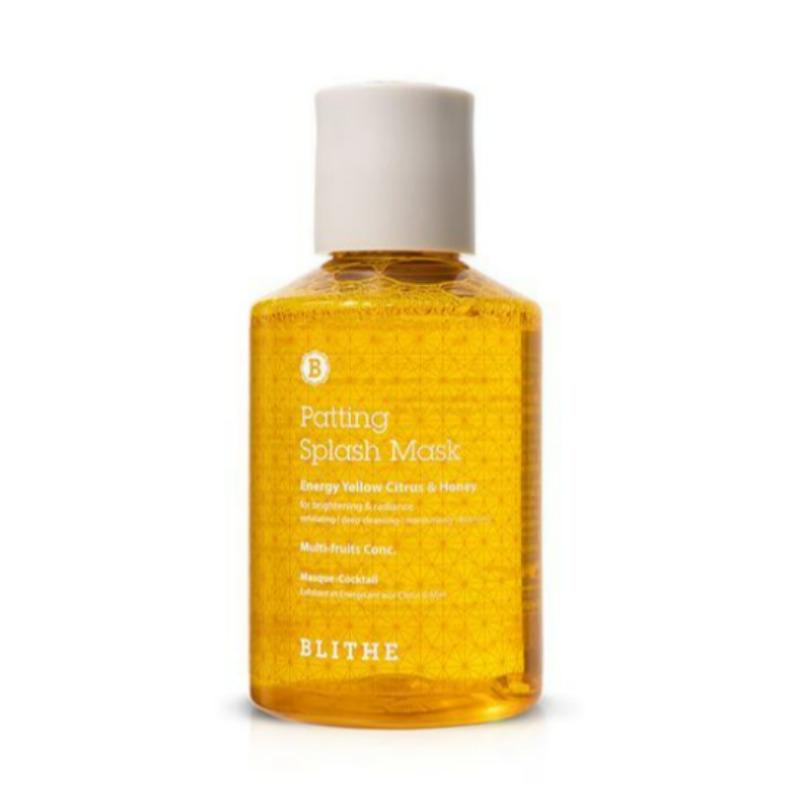 Blithe Patting Splash Mask Energy Yellow Citrus & Honey 150ml