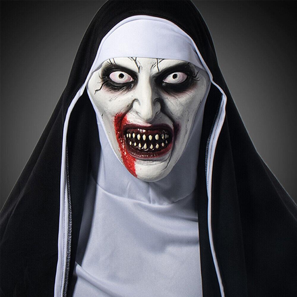 Party Cosplay The Nun Mask Artă Măști din latex Costume de Halloween Recuzită Piesa facială