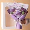 Crochet Flowers Knitted Artificial Completed Ornament Artwork Mother's Day Gift for