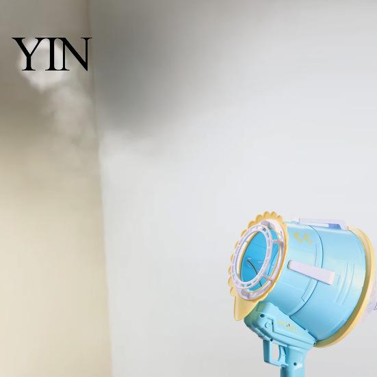 Durable Prank Toy for Teens Handheld Air Cannon Toy, Single Shot Vortex No Family Gathering Entertainment Battery Shooter Blower Outdoor Games,