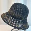 Summer Beach Bucket Hat For Women Top Quality Outdoor Casual Breathable Sunshade Wide Brim Colorful Fisherman Cap Party Gift