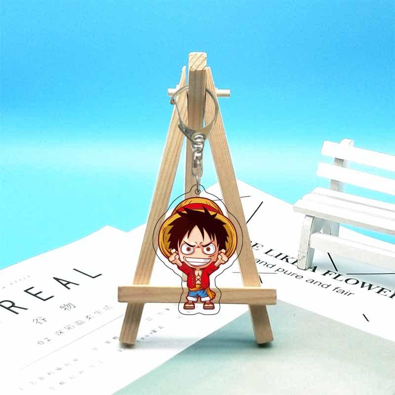 One Piece Luffy, Chopper, Law, Zoro, Ace, Sanji, Sabo Acrylic Keychain