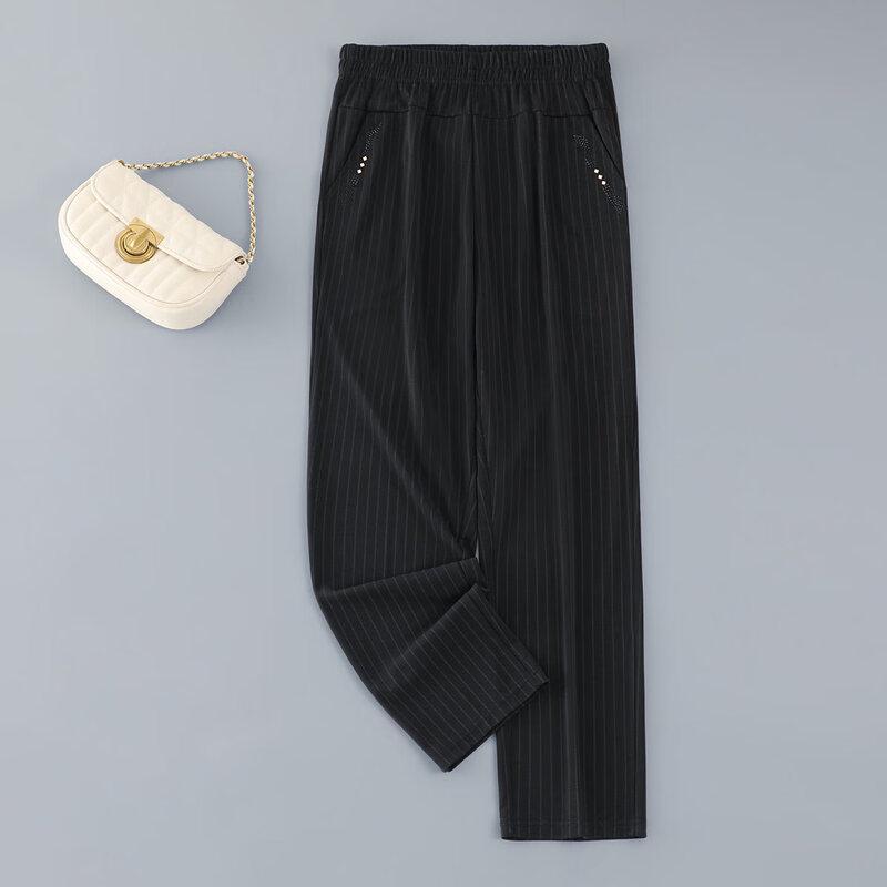 

Elderly Women s Straight-Leg Casual Pants 3XL