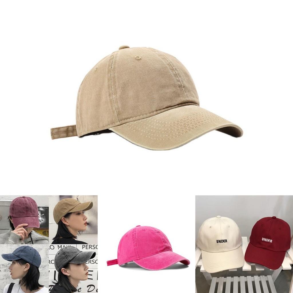 Trendy Cotton Baseball Cap For Summer Adjustable Fit And Stylish Colors