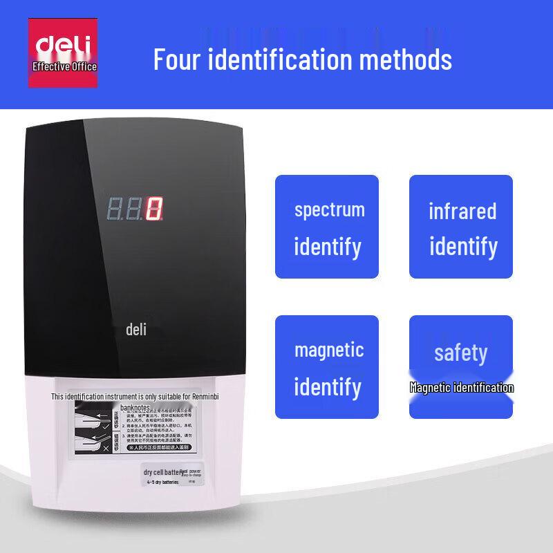 Deli 2129 Portable Smart Banknote Detector