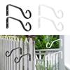 2Pcs Plant Hangers Heavy Duty Durable Iron Hanging Plant Brackets for Bird Feeders Flower Baskets Outdoor Flower Pot Planters