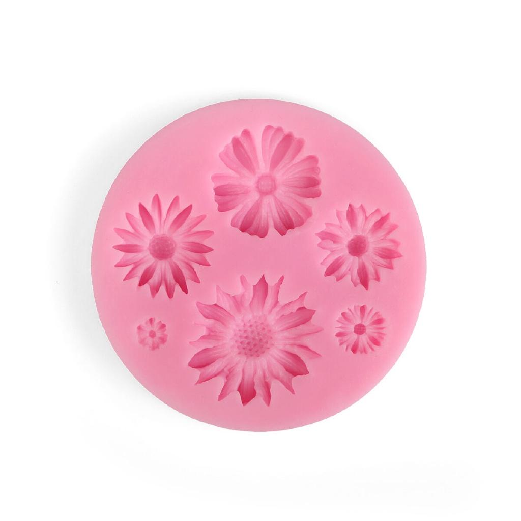 Elegant 3d Blomma Silikonform För Fondant Tårtdekoration Och Sugarcraft DIY
