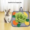 Pet Slow Feeder Mat - Interactive Feeding & Anxiety Relief for Rabbits