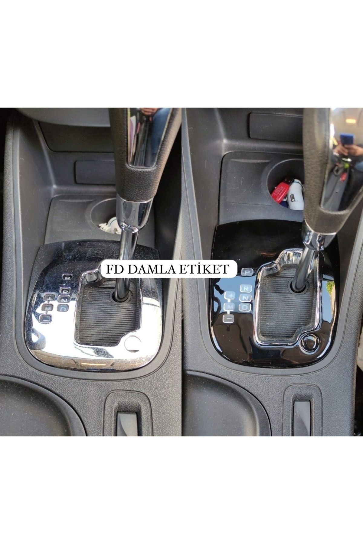 

Renault Fluence Otomatik Vites Çerçevesi Kaplama Parlak Siyah Özel Dizayn