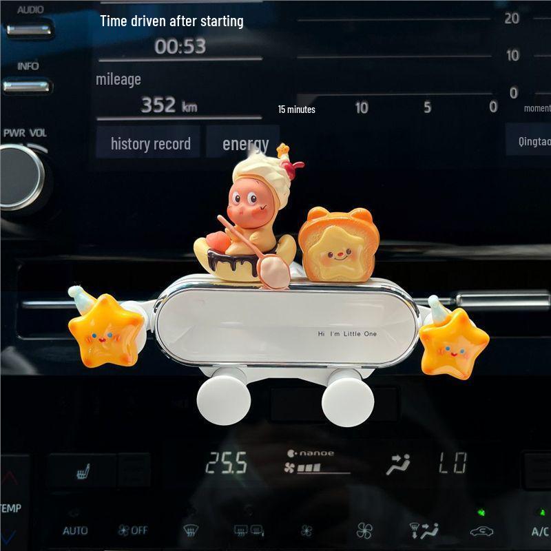 Star Person 2025 Car Air Vent Phone Holder - Cute, Clip-on, Navigation Aid for Men & Women.