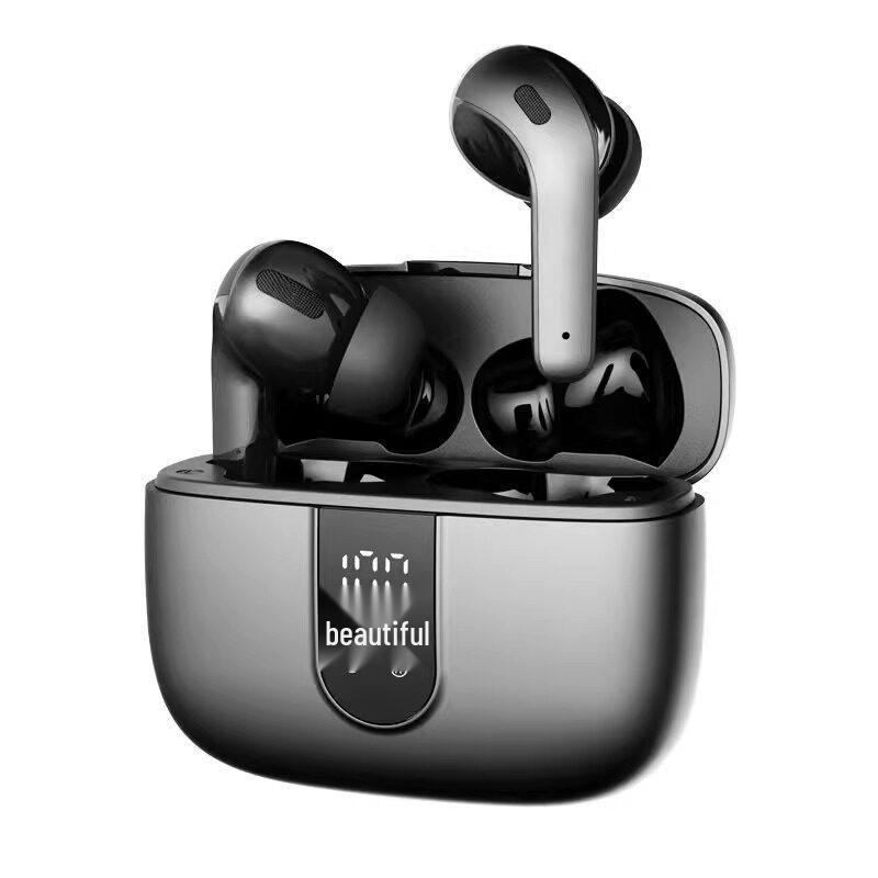 2026 High-Quality Noise-Cancelling Bluetooth Earbuds with Long Battery Life & Display, Compatible with Huawei, Apple, Xiaomi