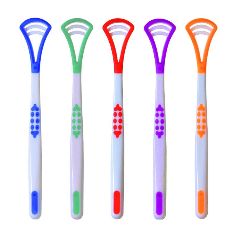 Adult Double-sided Tongue Scraper for Removing Bad Breath