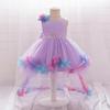 Pailletten Tüll Blumenmädchenkleid für Hochzeiten & Geburtstage - Baby Prinzessinnen Outfit
