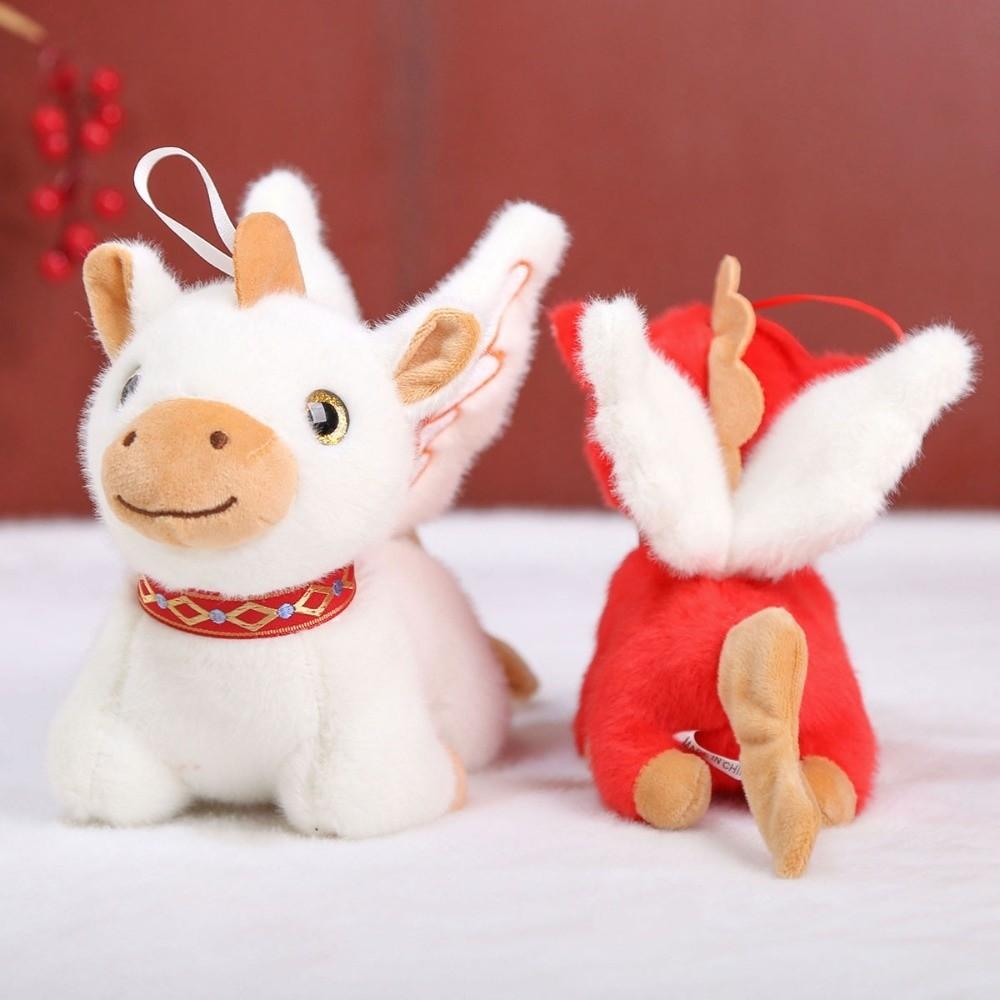 Cartoon Steed Doll Plush Flying Horse Keychain Plush Horse Doll Pendant Home Decoration