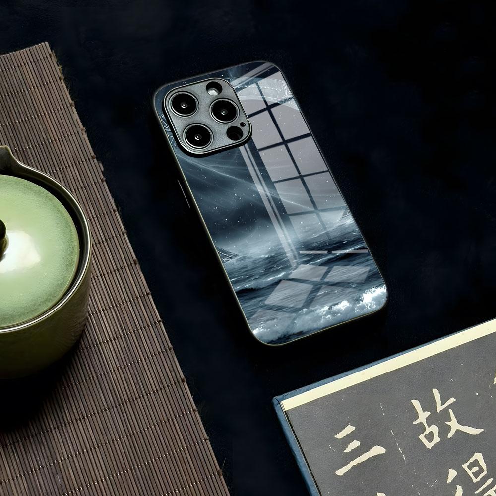 Stargate Atlantis Phone Case For Iphone 16 15 13 12 14 11 Pro Max Mini X Xr Xs 8 Gentleman 7 Puls 6 Glass Luxury Coque 2024