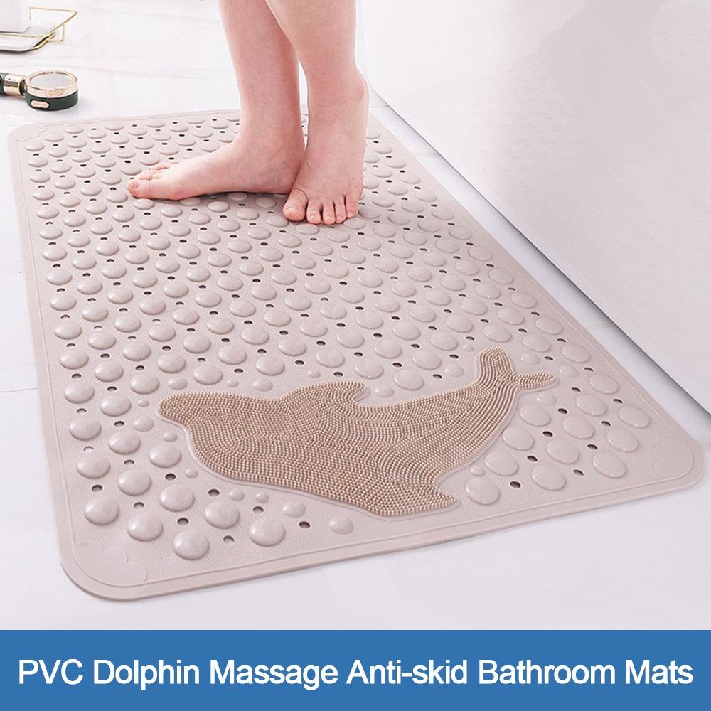Water Absorption Bath Mat Non-slip Floor Rug Durable Doormat  Bathtub