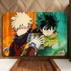anime M-My Hero A-Academia Floor Mat Soft Flannel Floor Mat  Suitable for Entryways, Living Rooms, Bedrooms, and Bathrooms