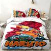 Naruto 3pc set Perfect for bedroom use Comfortable bedding set includes a duvet cover and two pillowcases Ideal birthday or Christmas gift