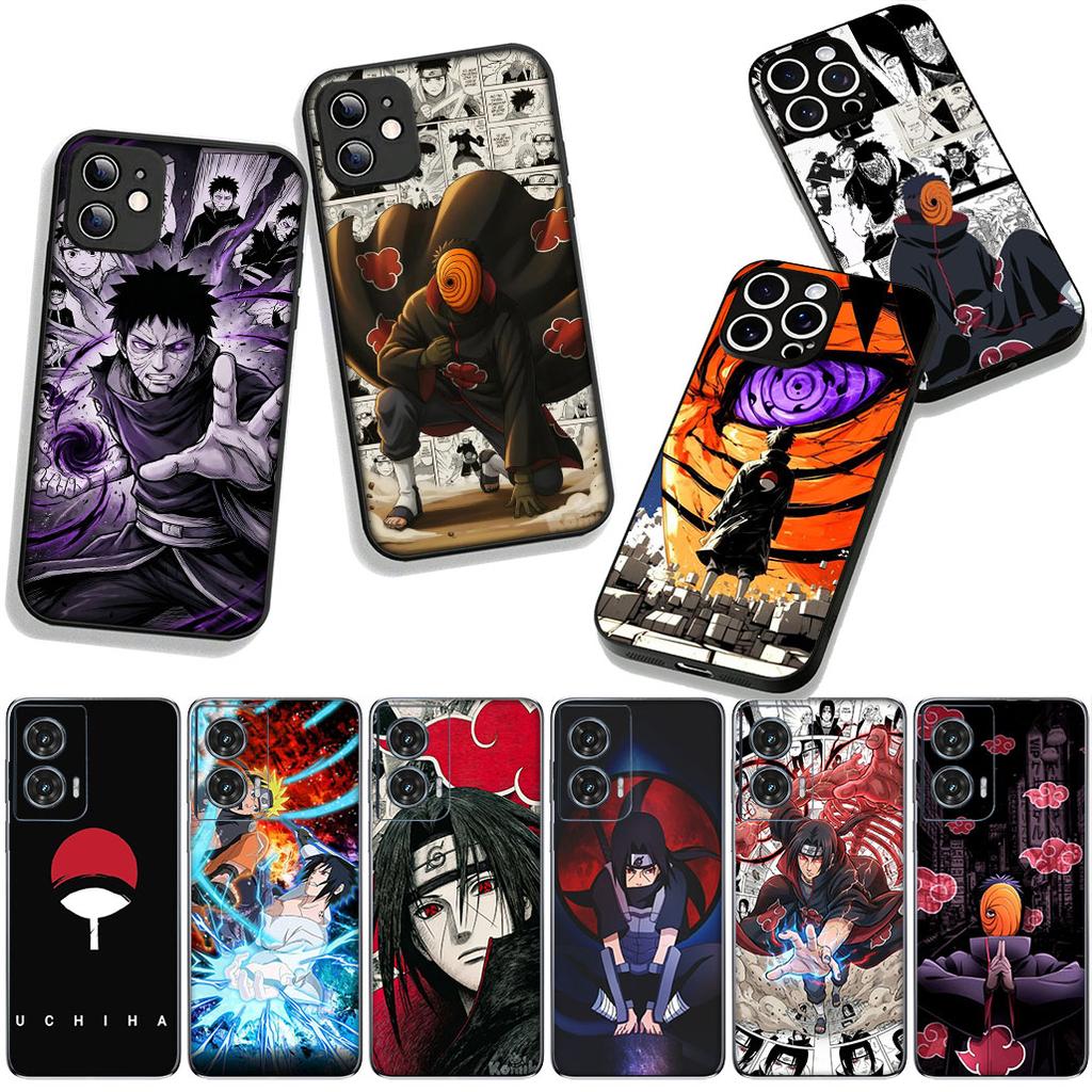 For Samsung Galaxy A25 A37 A57 A12 A14 A50 A51 A70 A71 A72 A04 M15 Note 20 9 8 10 Case Tobi Itachi Uchiha Sasuke Narutos Obito