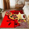 1PC Custom Name Aboriginal Art Theme Floor Mat Ideal for Living Room, Game Rooms, Office, Bedroom, Floor Mat Playful Design