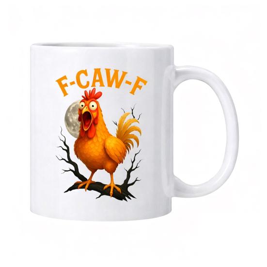 Rooster Ceramic Coffee Mug 3D Printed Chicken Design Tea Cup Hot Drinks Cup for Home Kitchen Restaurant Use
