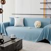 Summer Cool Feeling Ice Silk Sofa Towel a Whole Full Covered Green Fresh Sofa Cover Cloth Non-Slip Sofa Cushion Blanket