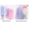 10 Pieces Colorful Silicone Toothbrush Protectors Covers Caps Compacts Travel Accessories With Dustproof Closure