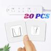 Multi-functional Hooks 5/10 Pairs Double-sided Adhesive Wall Hooks Waterproof Clothes Hats Towel Hooks Kitchen Bath Door Hooks
