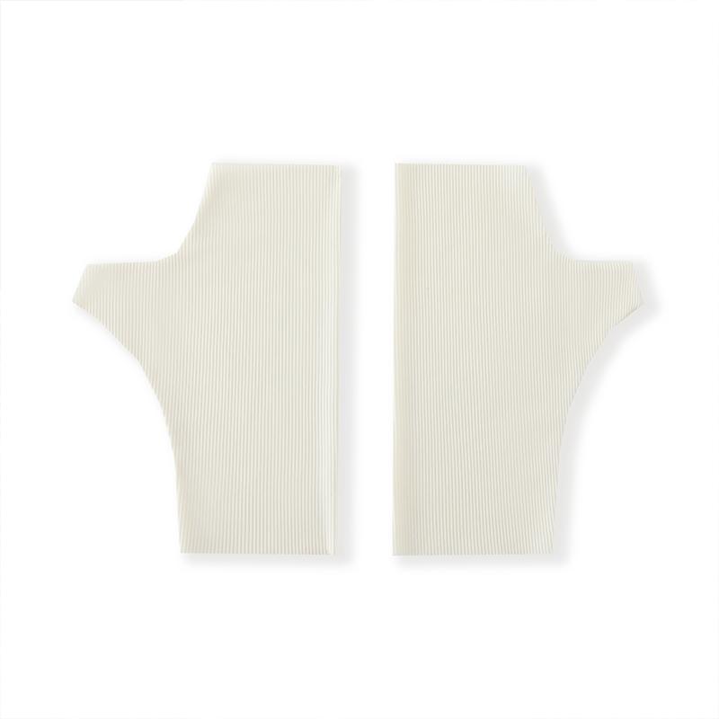 Neutral Ice Silk Leak Finger Summer Sun Protection Gloves Thin Silk Cycling Driving Letter Office Typing Short Half Finger Glove