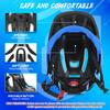 Casco da Bicicletta per Bambini, Casco Integrale Regolabile Staccabile per Ciclismo, Casco per Bambini – Bicicletta, Skateboard, Scooter Attrezzatura Protettiva.