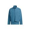 Adidas Solid Color Sports Casual Jacket Men Jackets Indigo HY5853
