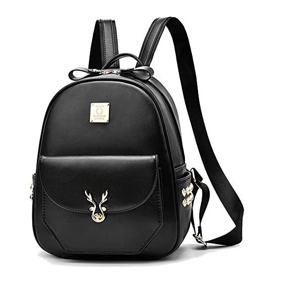 Backpack Ladies Rucksack Girls Leather Popular Cute Large Capacity Ladies Bag