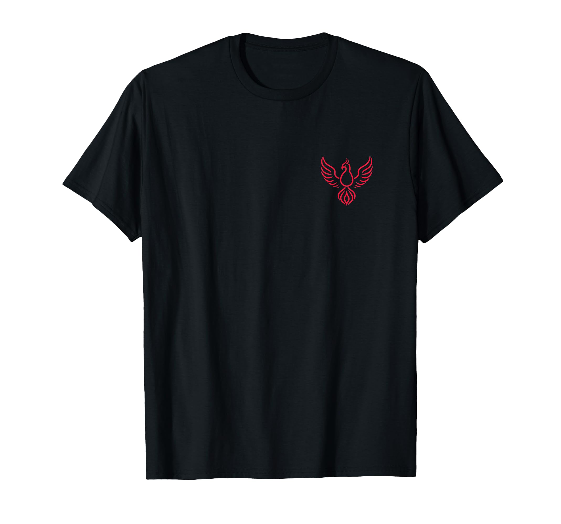 

Humor Phoenix Animals Simple Fire Bird Phoenix T-Shirt чёрный