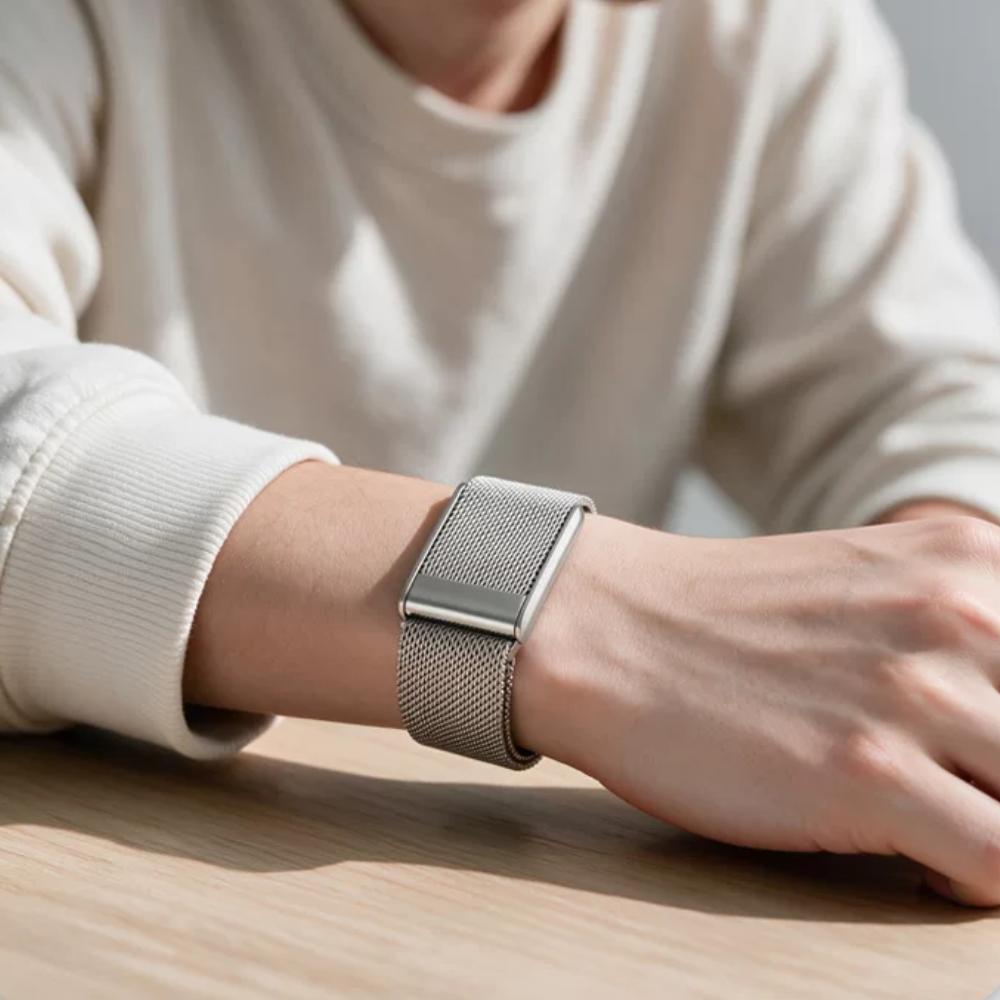 Für Whoop 5.0 Uhr Zubehör Armbänder Mailänder Metallarmband für Whoop 5.0 MG Armbänder Edelstahl Correa