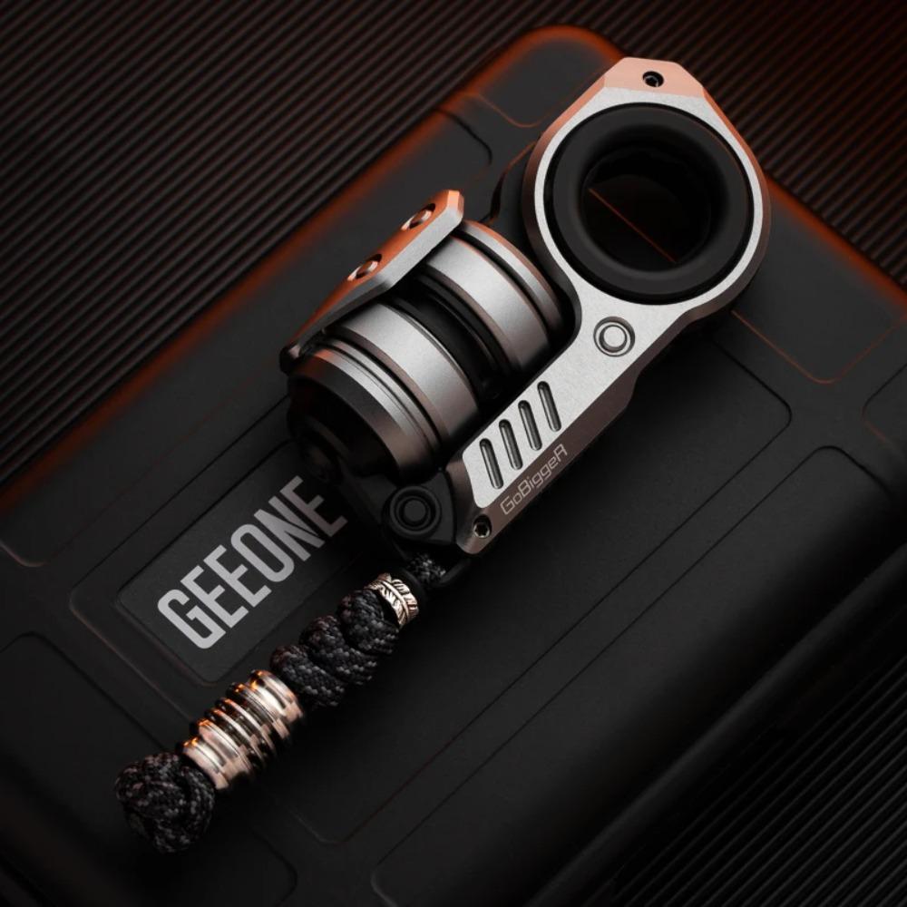 GoBiggeR Sinian Lite Aluminum Aurora [Youth Edition] Push Slider Multi-functional Composite Toys EDC Slider Fidget Toy