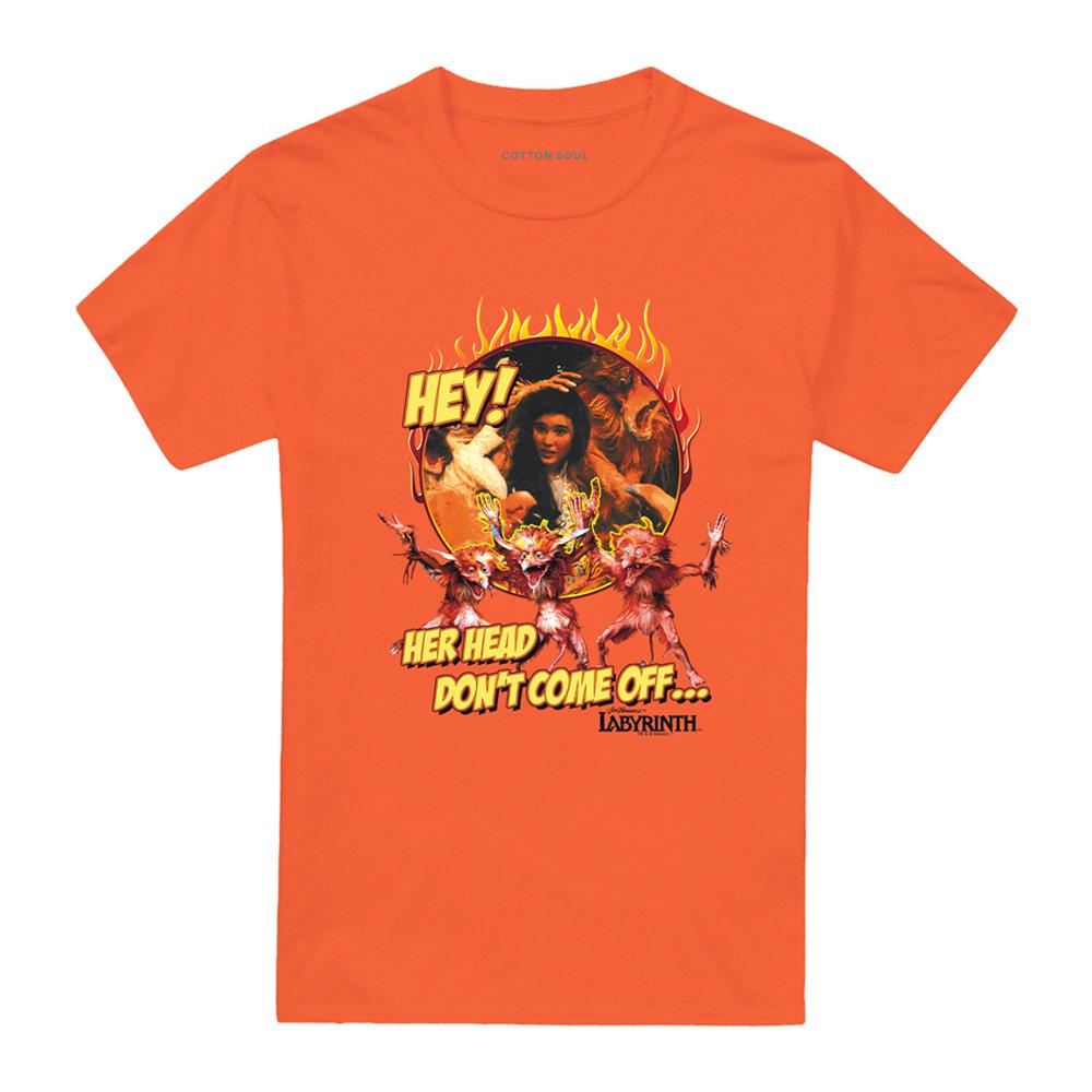 Labyrinth Unisex Adult Hey Head DonÂ´t Come Off T-Shirt