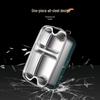 Shengjia 304 Stainless Steel Divided Lunch Box
