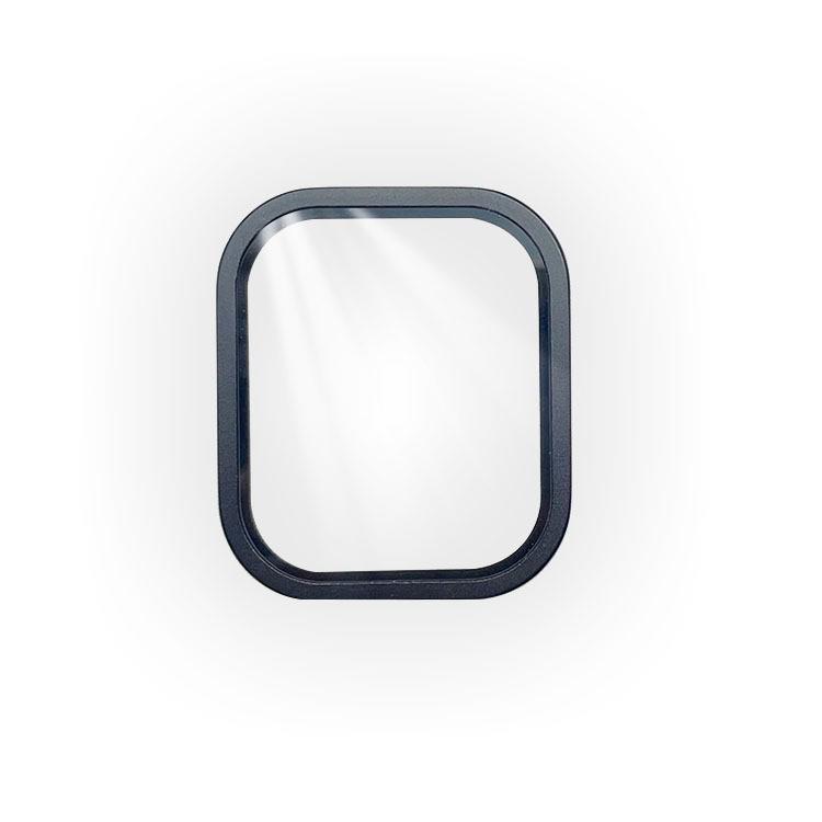 Apple Watch Ultra HD Tempered Film & Titanium Alloy Frame Bezel Protector 49mm