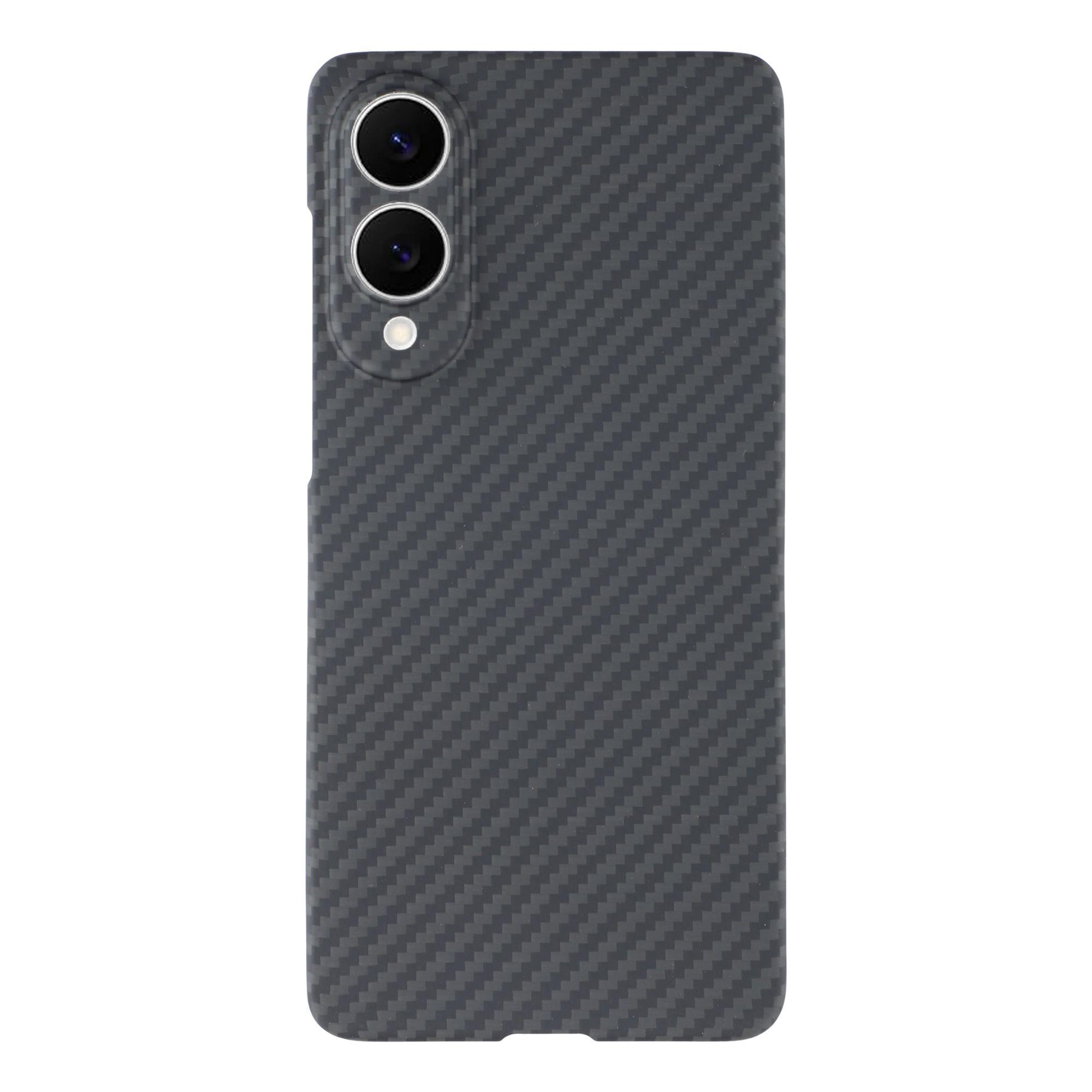 

Для Samsung Galaxy S25 Edge Магнітний чохол 1500D Груба текстура Арамідне волокно Чохол для телефону Точний виріз Black