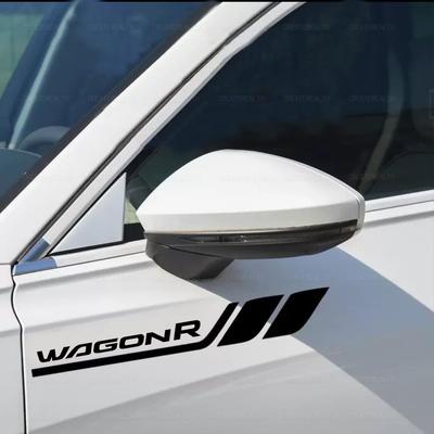 Wagon R Car Sticker Decal Side Dress Up Fender Sticker for Wagon R Models