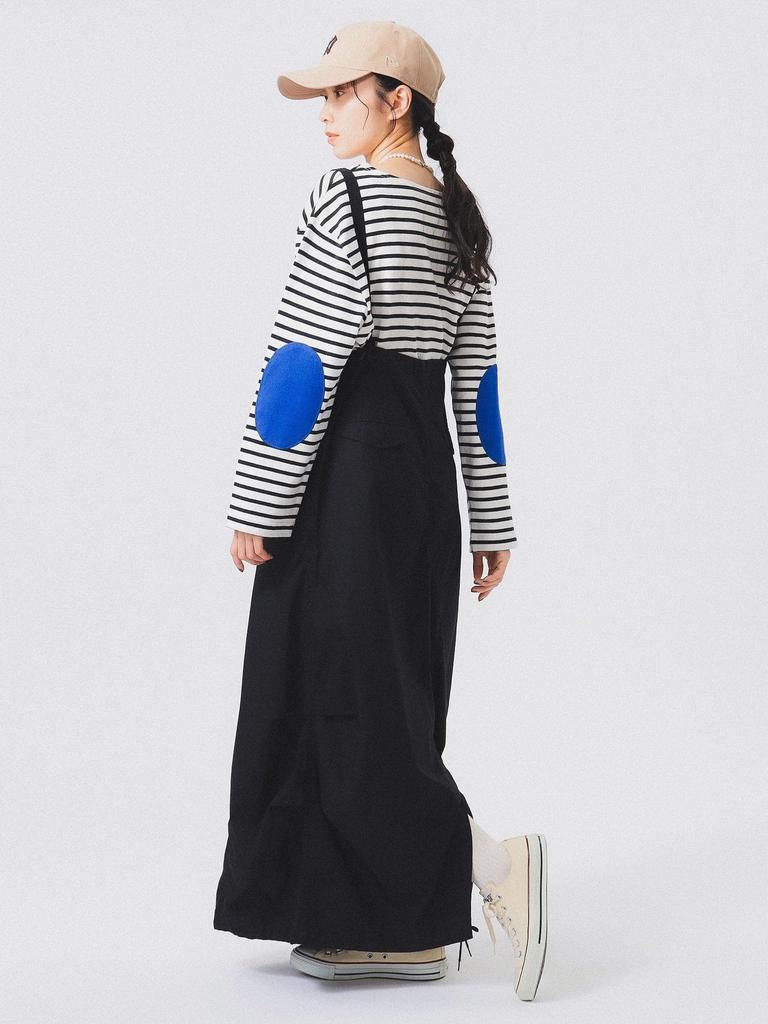 Beams Boy Women's Army Overpants Dress, Black, Free Size, 13260175791