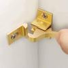 Brand New High Quality Practical Lock Accessories 1pcs Gold 28*15*15mm Bird Buckle Brass Automatic Door Buckle