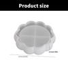 Silicone Crafting Mold Flower Shape Trays Moulds Jewelry Making Tool Artistic Dish Molds Suitable for Home and Parties
