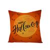 New Home Furnishings Halloween Polyester Pillow Case Home Pumpkin Ghost Fire Cushion Waist Pillow Case