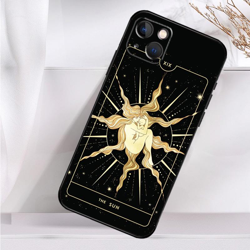 Witches Moon Tarot Mystery Totem Shockproof Case For iPhone 17 16 Pro Max 11 14 15 Plus 12 13 Mini 16e 17 Air Phone Cover