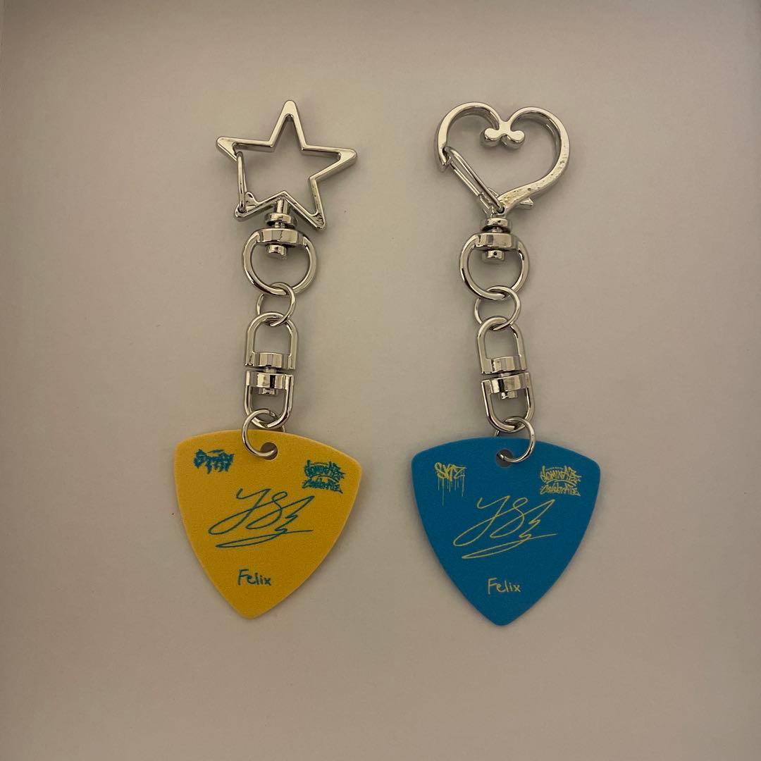 

[USED] Stray Kids stayzone Pick Key Ring Felix