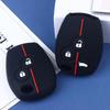 1Pcs Silicone Car Key Case Remote Car Key Cover Car Key Protector 2/3 Buttons Key Fob Cover Keys Accessories