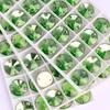 High Quality Rivoli 80+ Colors Rhinestones Crystal AB Sew-on Glass Gems Clothing Flatback Sewing Stones Women Bling Bling Shine